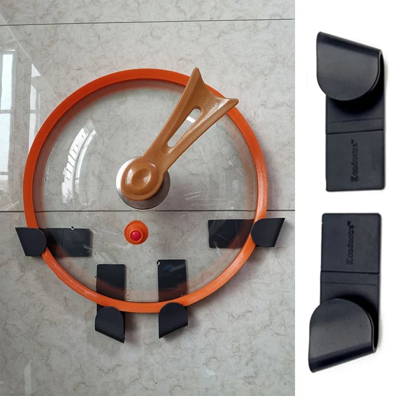 🍳 Twoja Kuchnia zasługuje na Święty Spokój: samoprzylepne uchwyty organizerowe (zestaw 6/12 szt.)