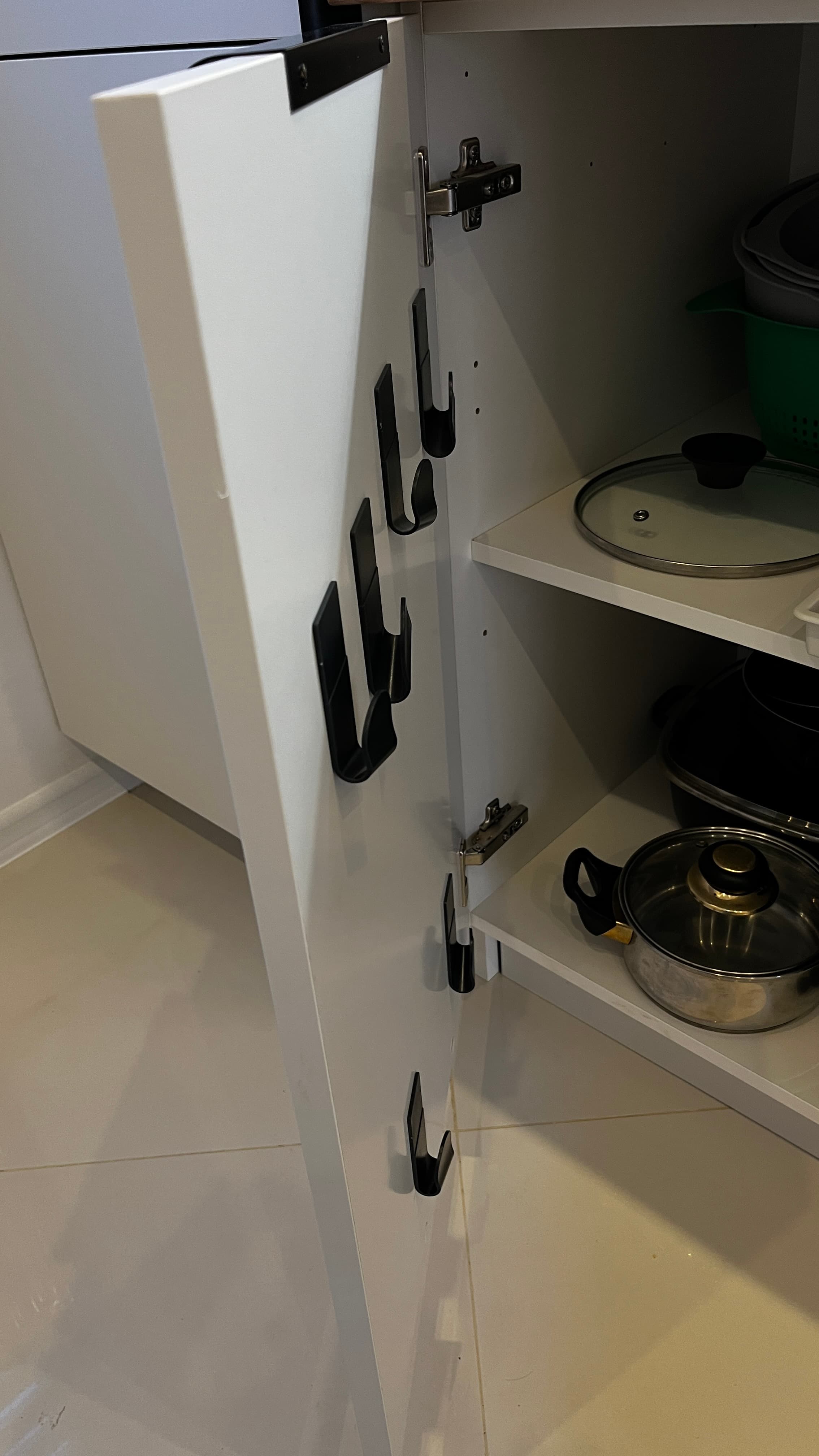 🍳 Twoja Kuchnia zasługuje na Święty Spokój: samoprzylepne uchwyty organizerowe (zestaw 6/12 szt.)