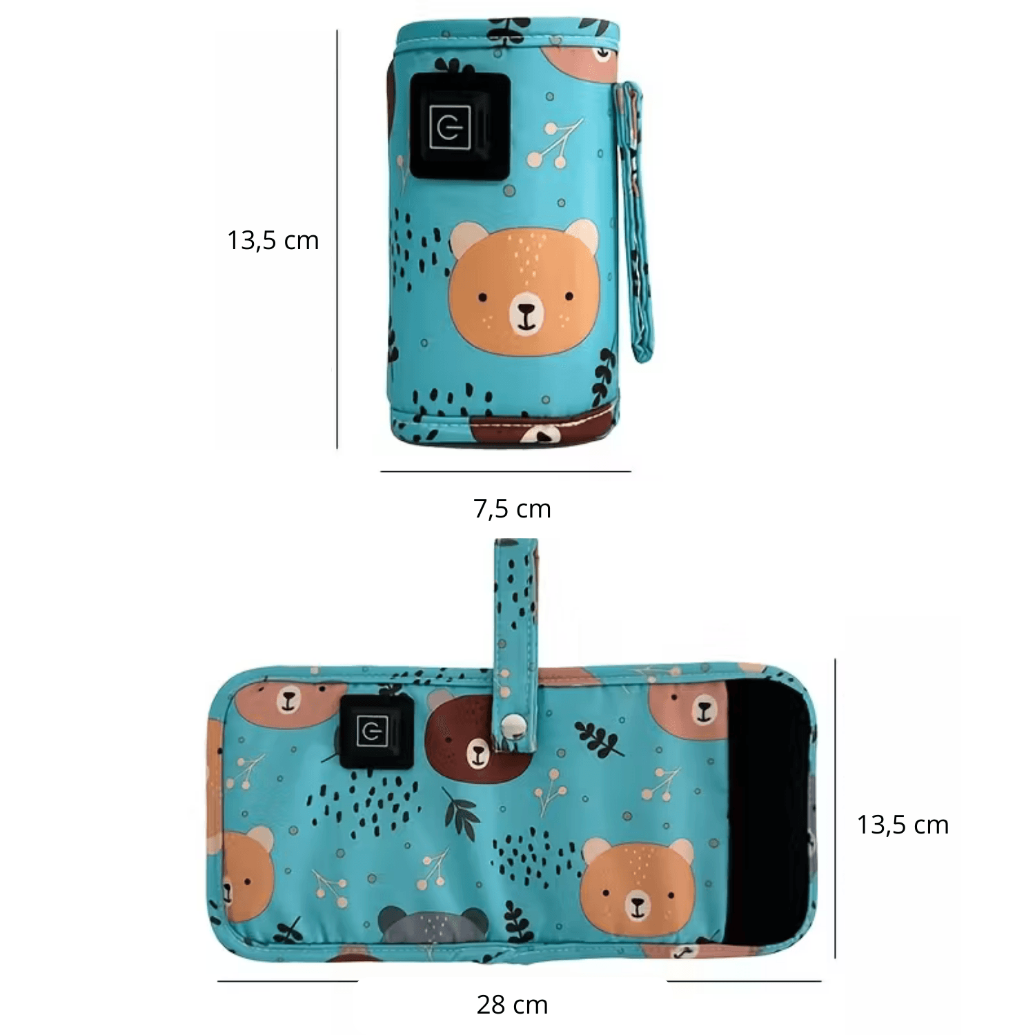 Inteligentny podgrzewacz USB "Warmie" 🍼👶 Kabel zasilający USB-C w zestawie!